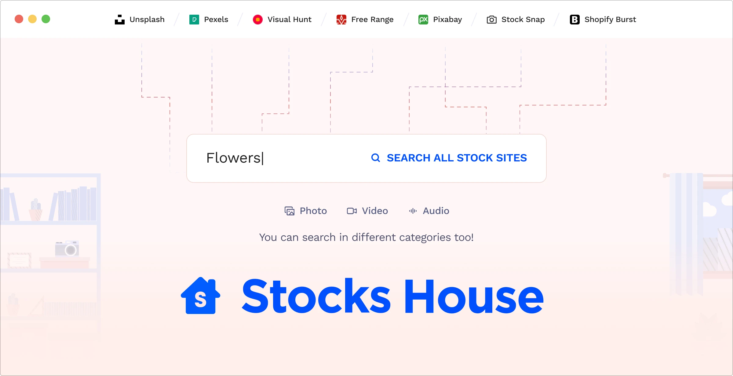 Stock House Chrome extension preview