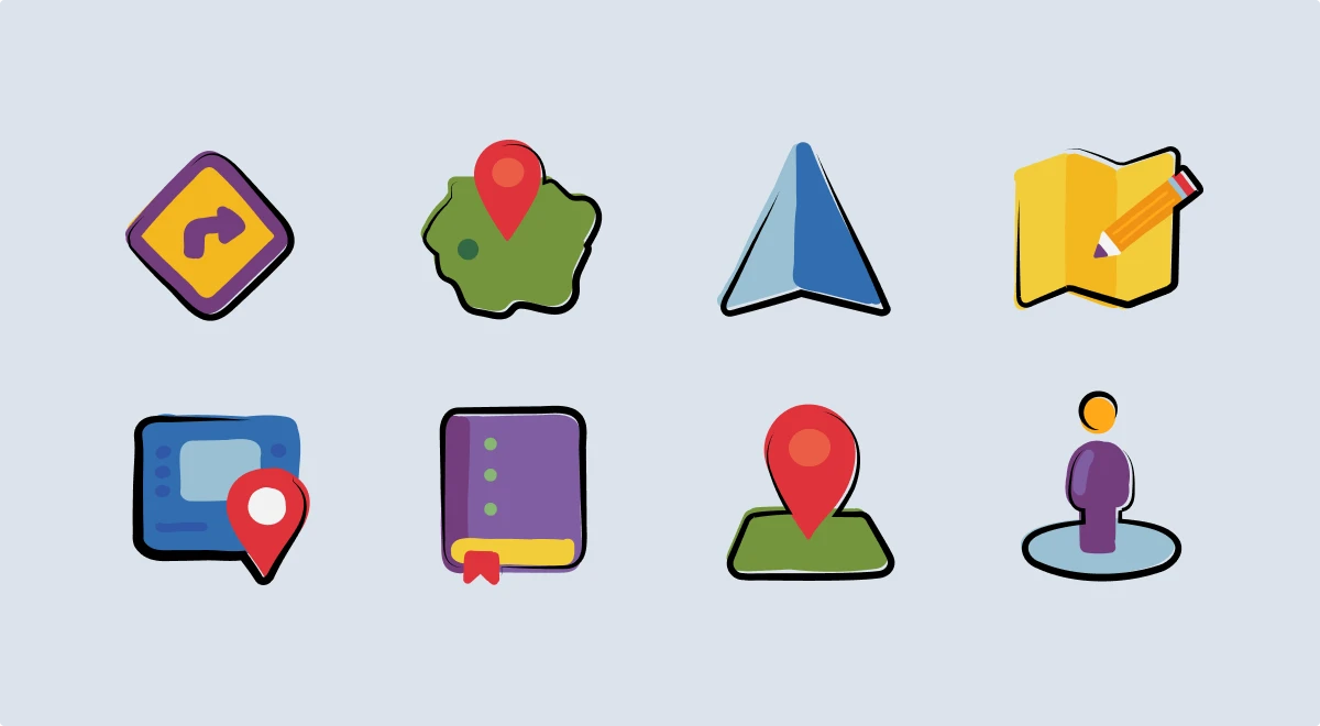 Matisse location icons