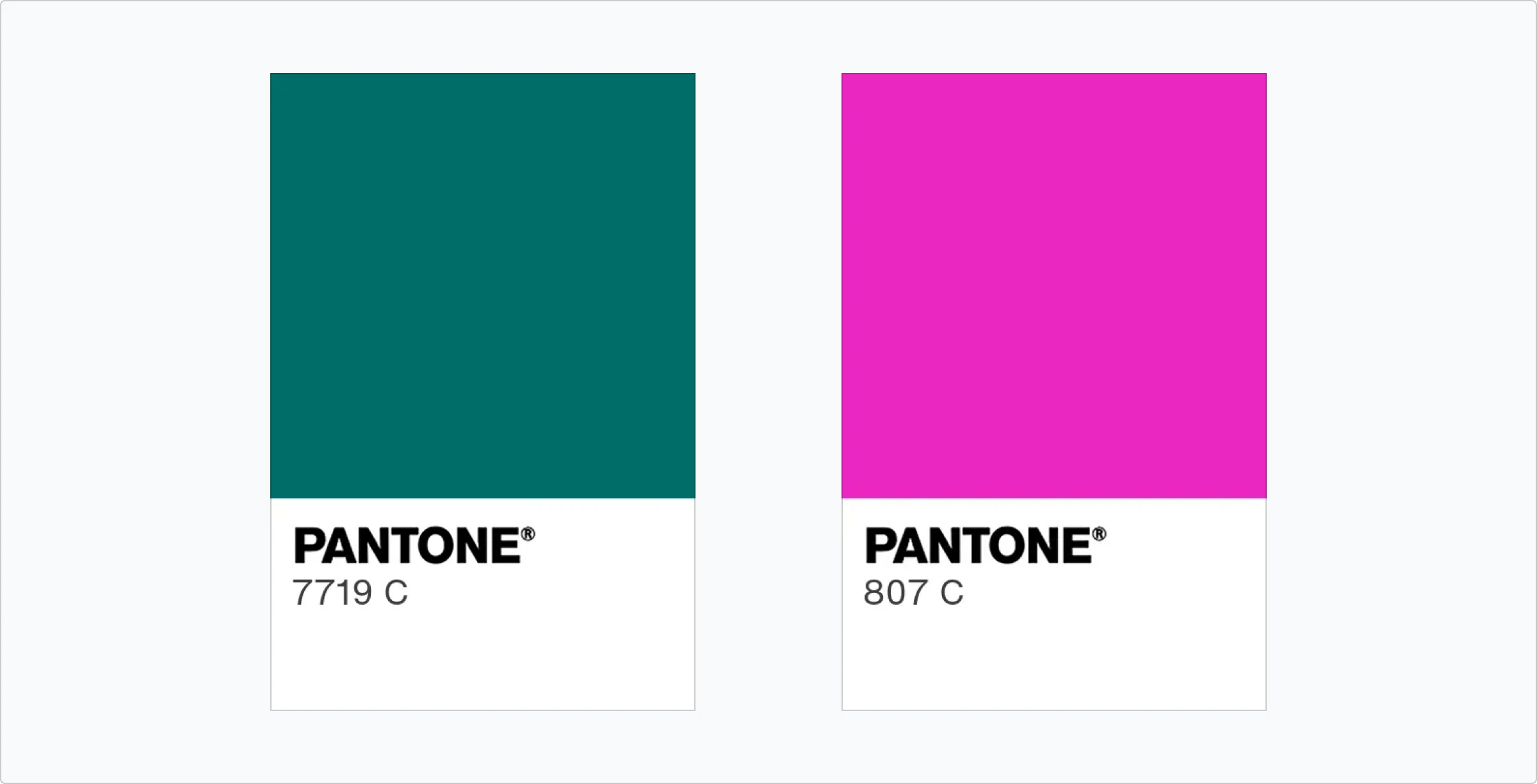 example of pantone colors