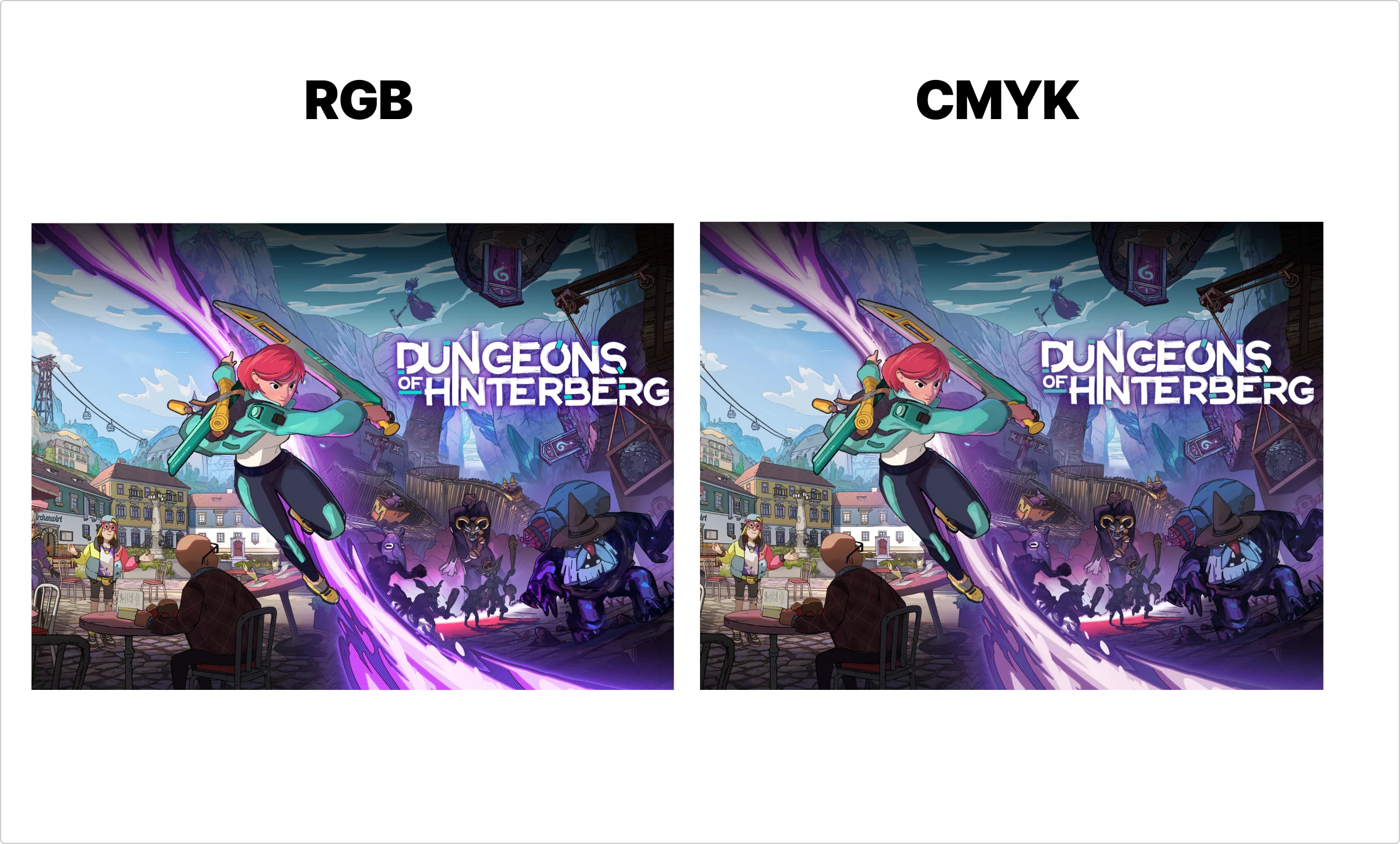 dungeons of hinterberg in rgd and cmyk