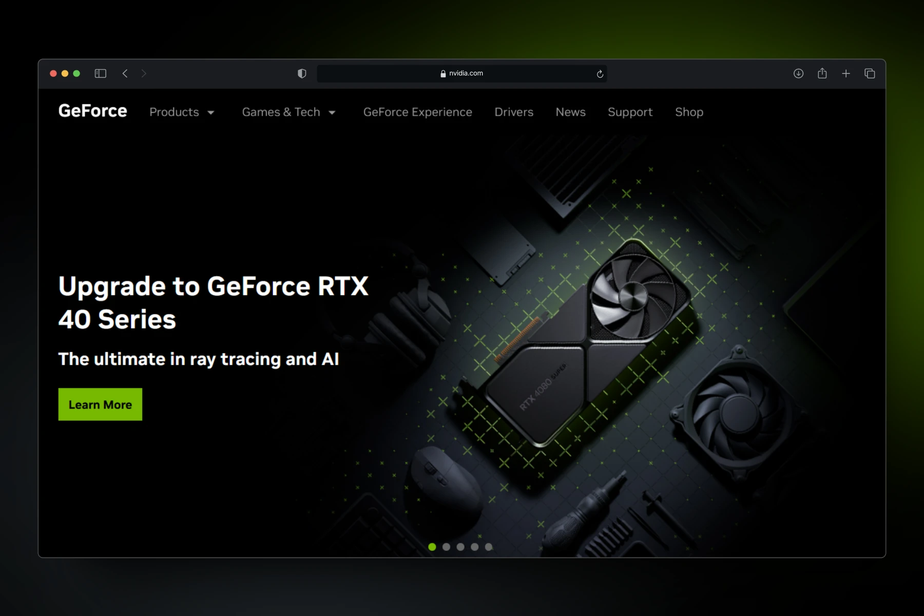 nvidia website 