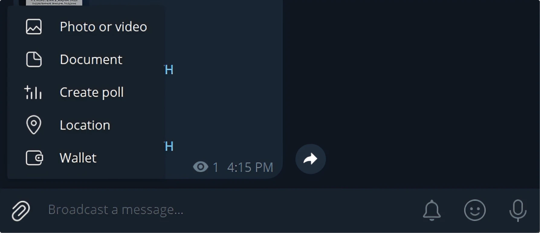 telegram poll icon