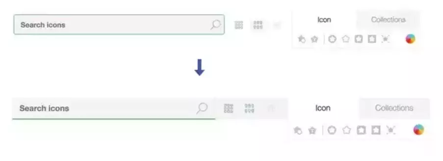 search ui