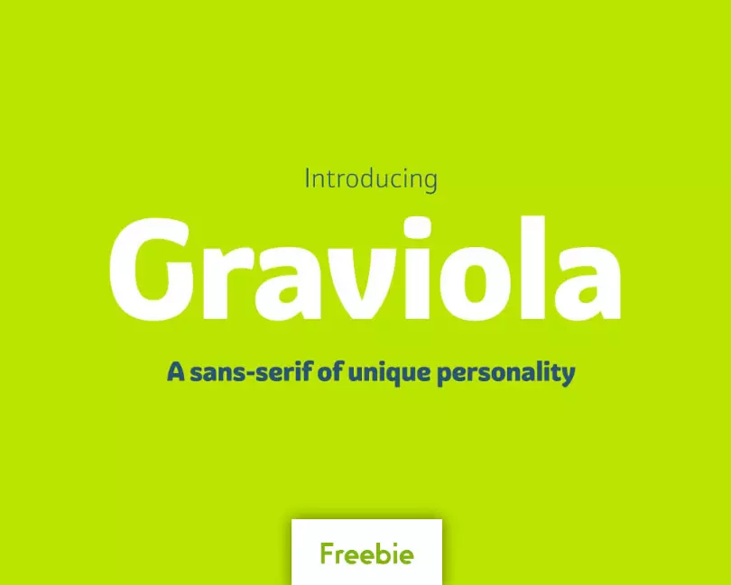 Graviola font