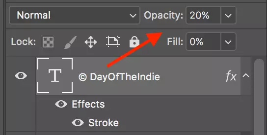 photoshop layer settings