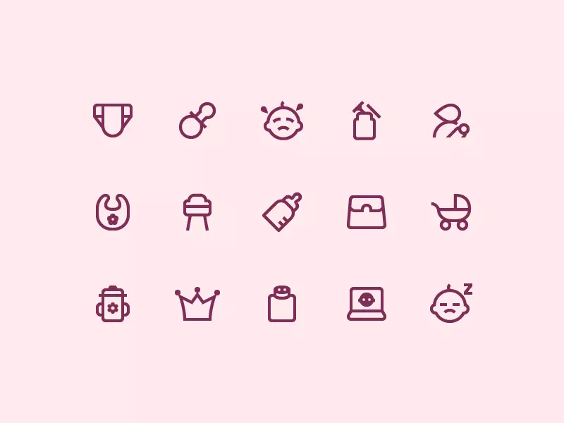 baby icons