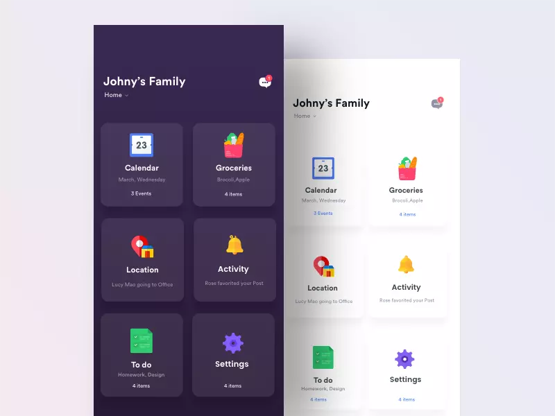 mobile app UI design