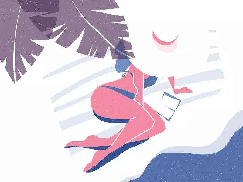 graphic design inspiration summer