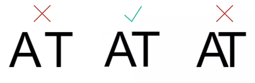 typography kerning tips