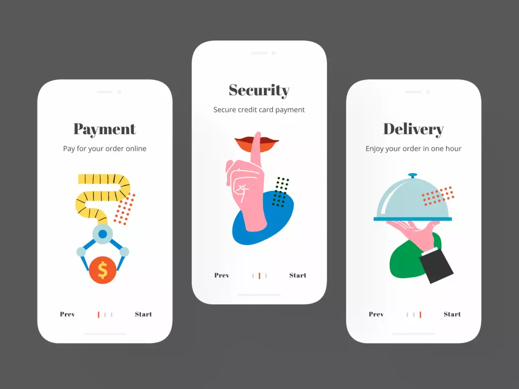 interface illustrations