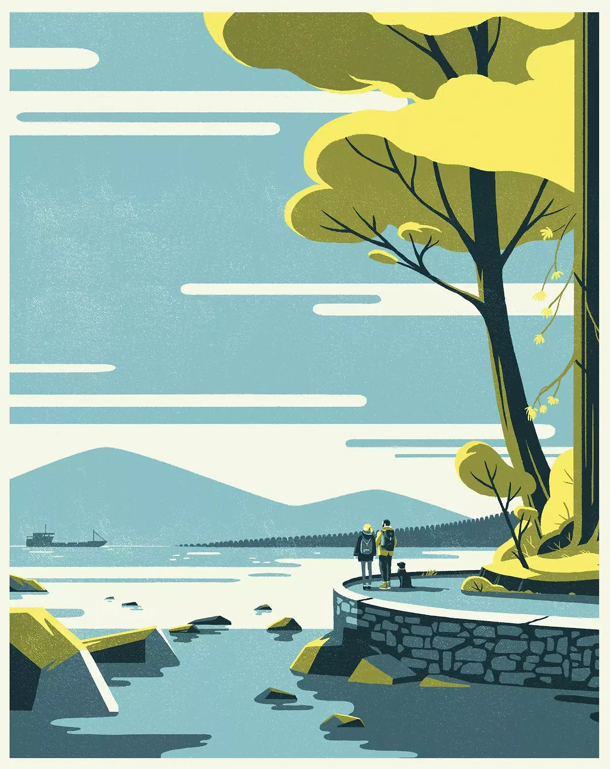 digital illustration tom haugomat