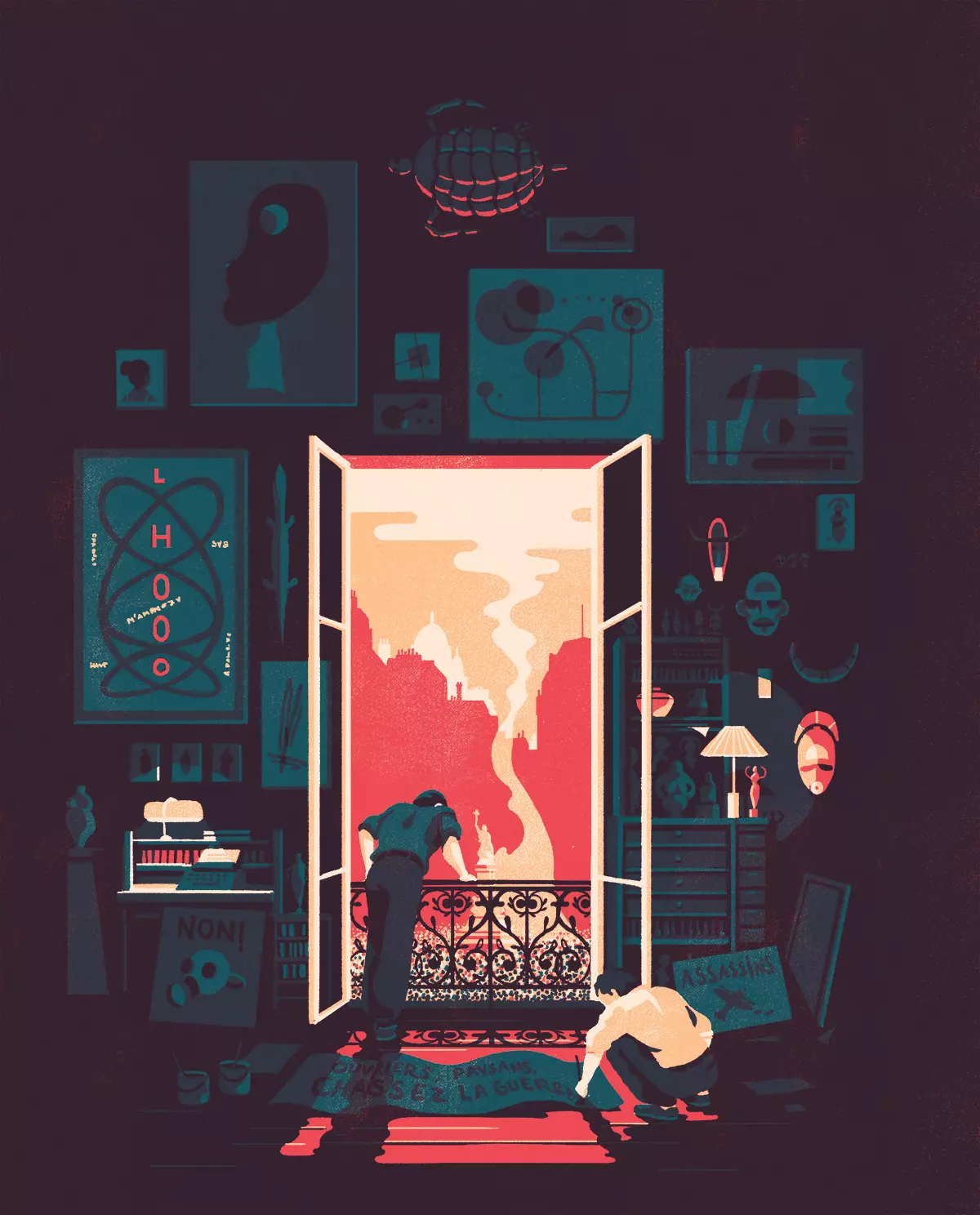 digital illustration tom haugomat