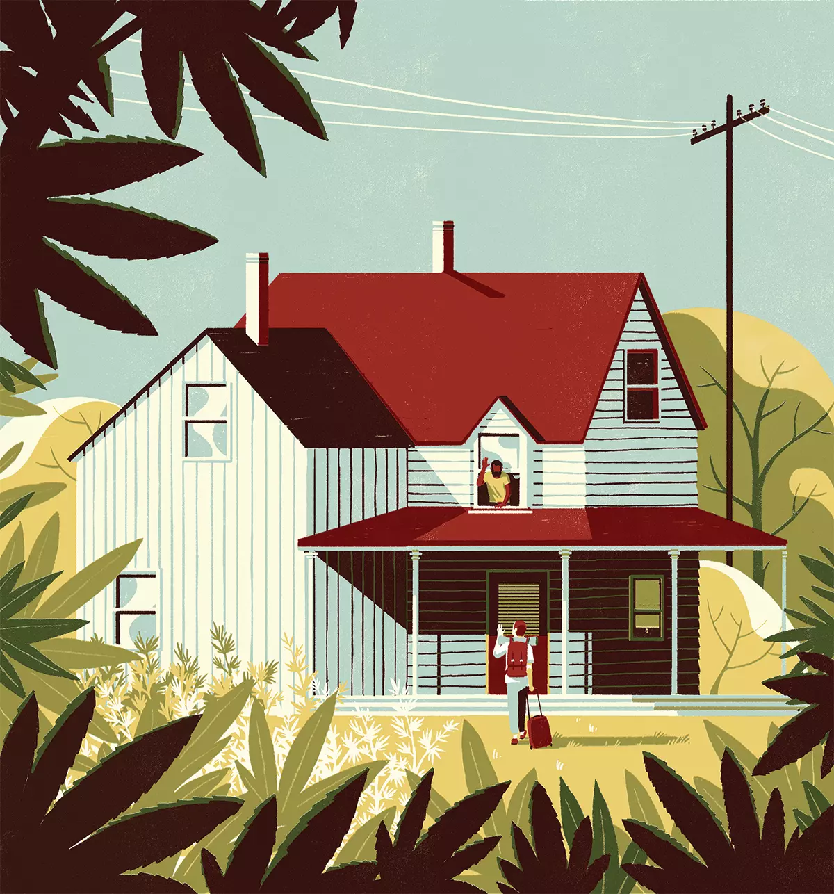 digital illustration tom haugomat