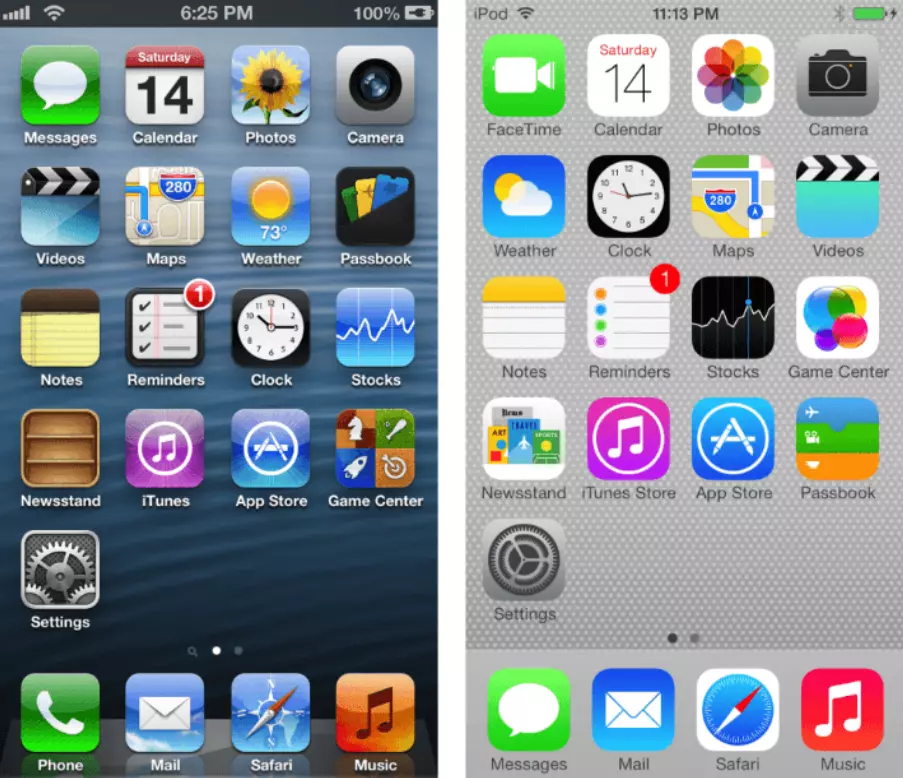 flat-design-skeuomorph-design