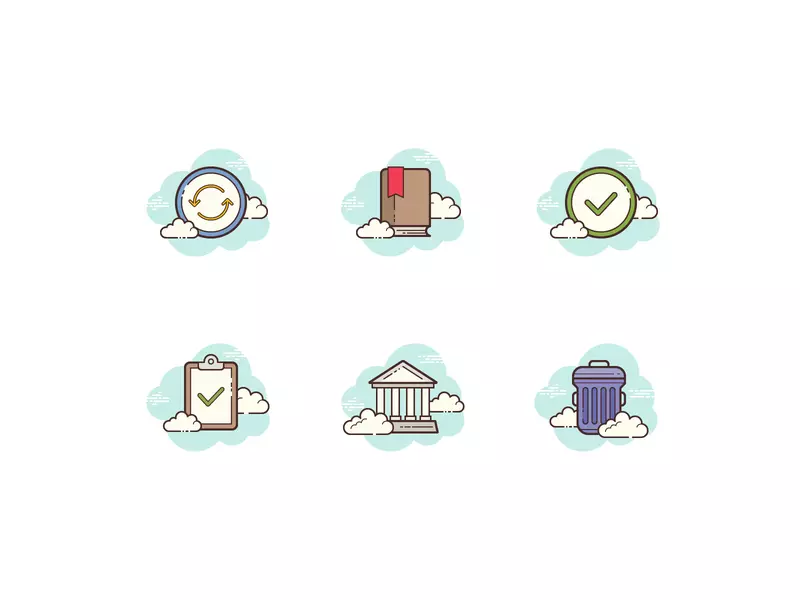 cloud icons