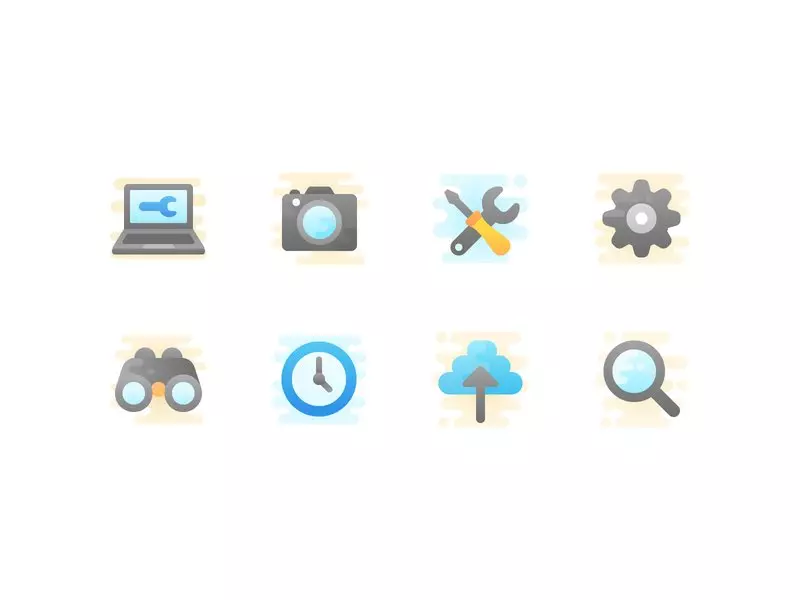new icon style tools