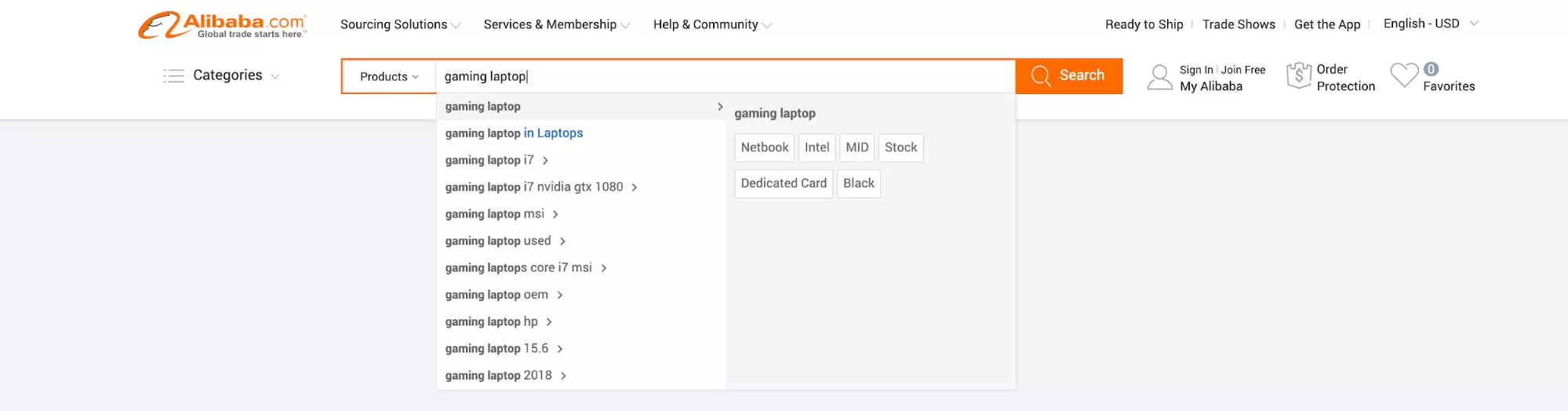 user experience search