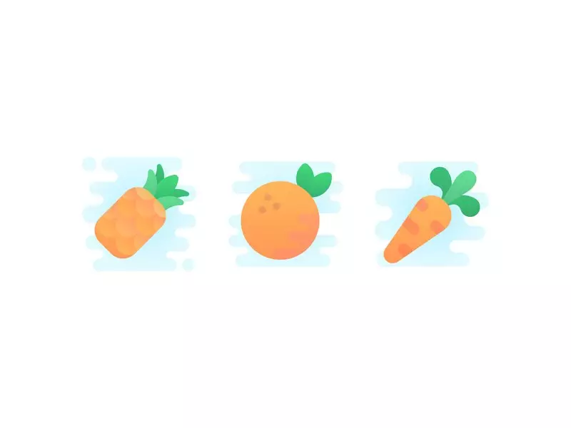 veggies icons