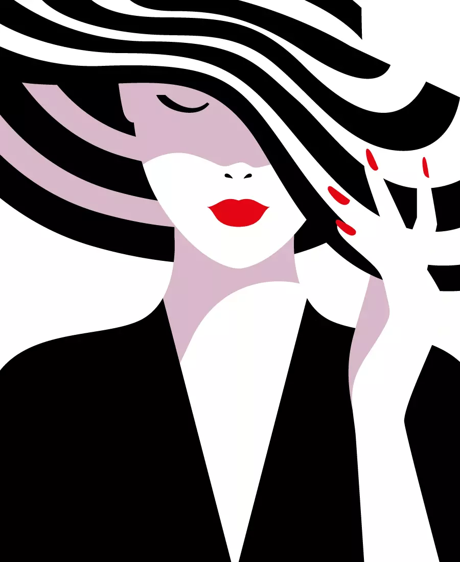 Malika Favre illustration