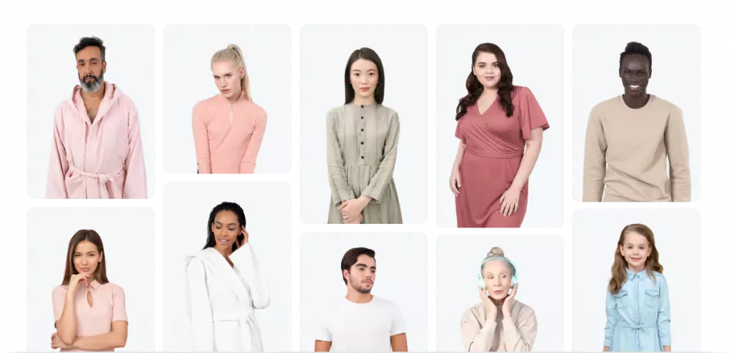 icons8 photo diversity of photo models