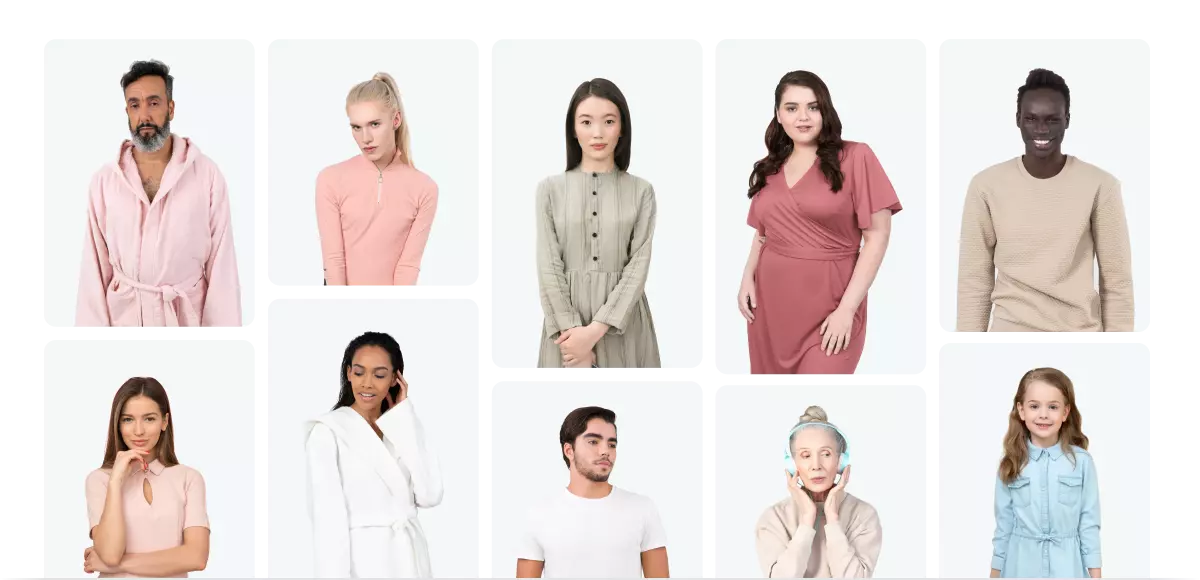 icons8 photo diversity of photo models