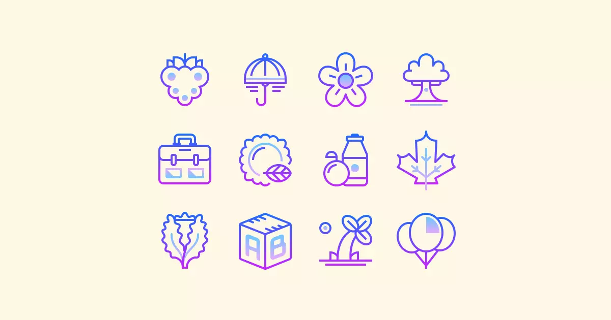 fall clipart icons autumn images blue-ui