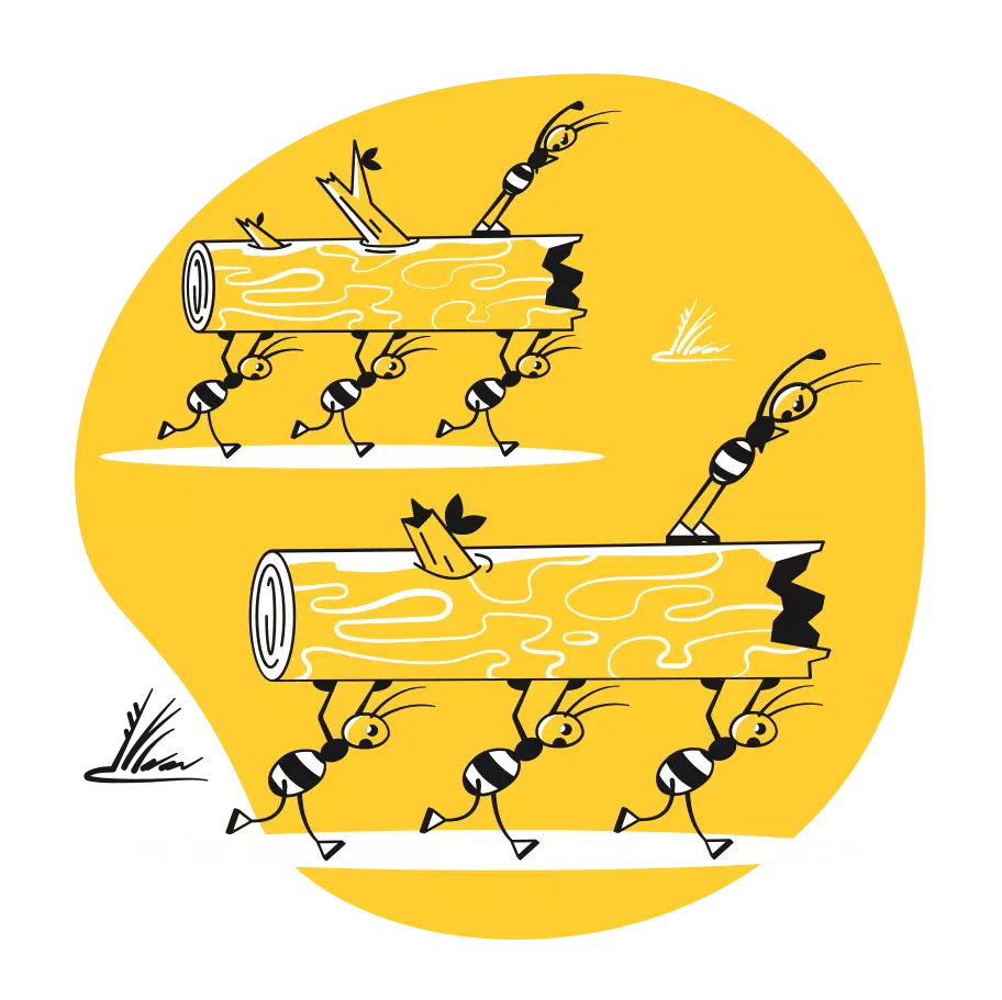illustration teamsport
