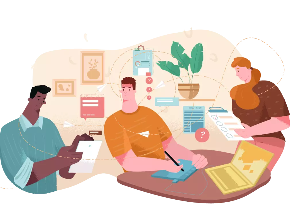 teamwork illustration